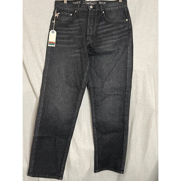 NWT $320 Daily Blue by Adriano Goldschmied High-Waisted Straight 24 BOOST - Picture 3 of 16